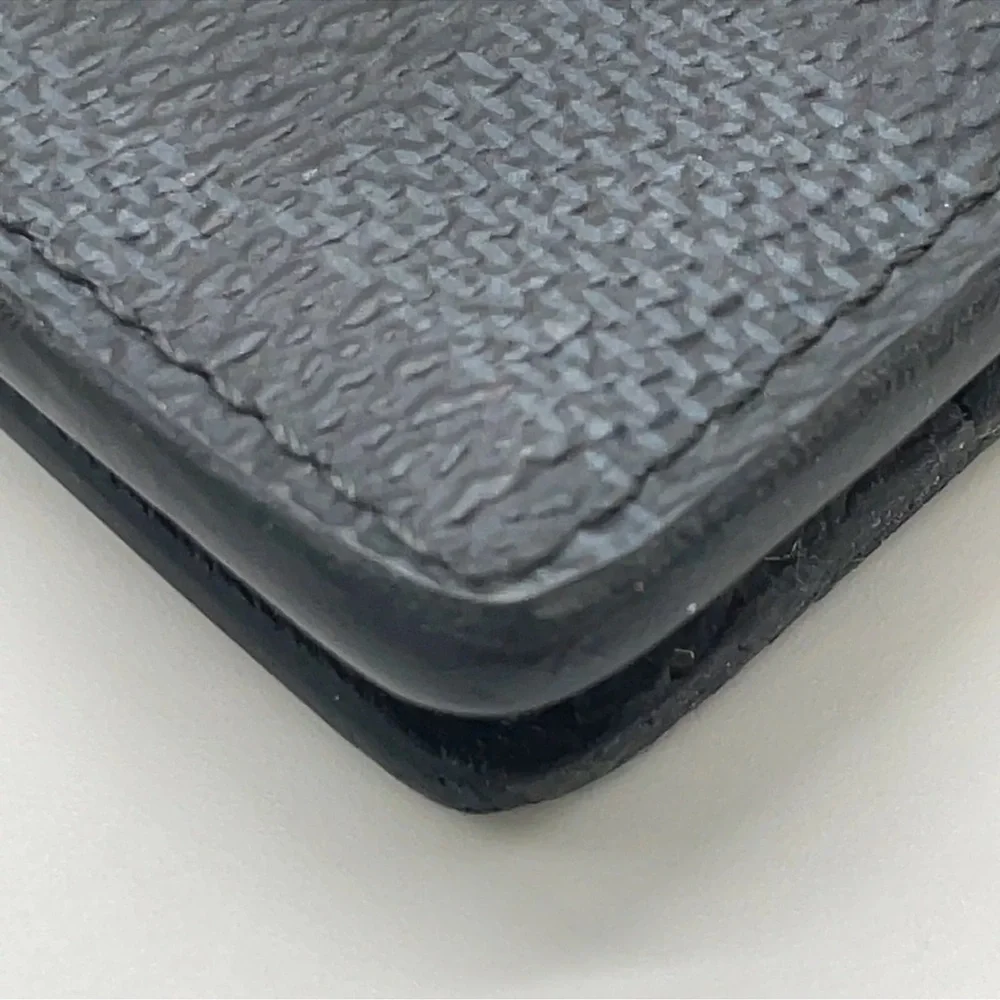 Authentic Louis Vuitton Damier Graphite Portefeuille multiple pocket W/Box